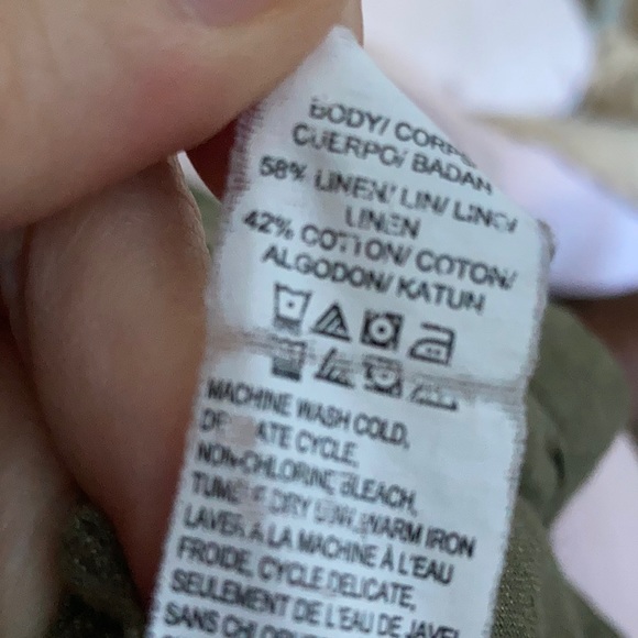 Lucky brand linen and cotton safari vest m - Picture 2 of 11